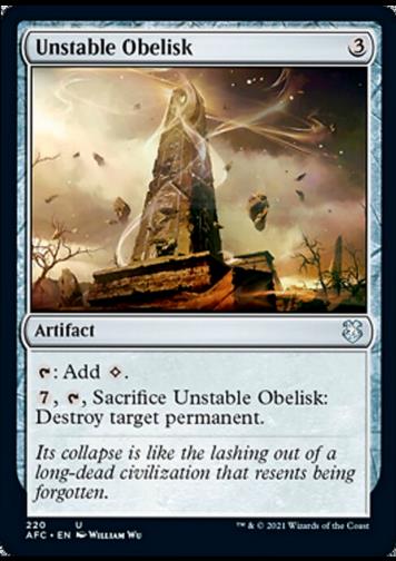Unstable Obelisk (Instabiler Obelisk)